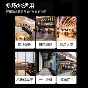 Vending Massage Chair Coin Banknote Payment Commercial Home Use Railless 4D Manipulator Zero Gravity Hot Compress - Product Image 2