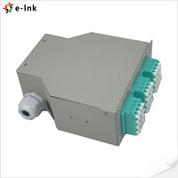 Panel Patch Fiber 24 Port untuk Pemasangan di Rel Din