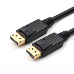 Câble DP haute définition à âme en cuivre 1,8 m, adaptateur <span class=keywords><strong>de</strong></span> carte graphique pour ordinateur, connexion mâle-mâle pour projection d'écran 4K LW-DP2 - Product Image 1