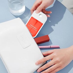 OEM ODM Tùy Chỉnh 45Ml Túi <span class=keywords><strong>Mini</strong></span> Cảm Ứng Land Phun Nước Rửa Tay Trái Cây Hương Vị Diệt Khuẩn Rửa Tay Nước Hoa Phun - Product Image 5