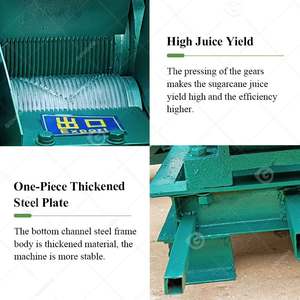 Broyeur électrique de Canne à <span class=keywords><strong>sucre</strong></span>, nouveau Design Canne à <span class=keywords><strong>sucre</strong></span> singapour extrudeuse Machine extracteur de jus inde - Product Image 4