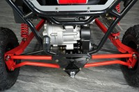Kart cross à essence 4 temps de grande taille KX400-4 400CC, 4 places, transmission par arbre