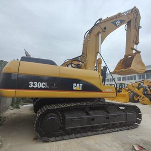 Excavateurs d'occasion à forte valeur ajoutée CAT 330C/L Excavateurs hydrauliques d'occasion de 30 tonnes CAT original 330C/L en stock en vente - Product Image 2