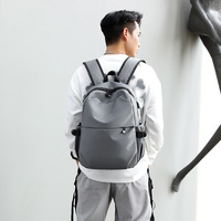 Sac à dos tendance pour homme, sac à dos d'affaires décontracté, grande capacité, sac pour ordinateur portable, minimaliste, léger, imperméable, sac de voyage