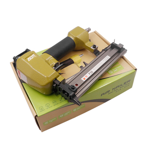 Cloueur pneumatique F32 en aluminium durable et sûr, 18GA, 10-32 mm, <span class=keywords><strong>agrafeuse</strong></span> à air <span class=keywords><strong>pour</strong></span> le travail du bois, le revêtement, le panneau, le tiroir, le rail - Product Image 4