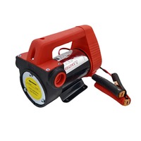 Pompe à carburant électrique 12V/24V/220V Diesel auto-amorçante domestique mini moteur en cuivre pur construction en fonte faible puissance 0.27HP directe