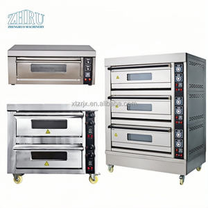 Peralatan pemanggang komersial lainnya mesin makanan ringan kue roti 1 2 3 dek gas elektrik roti pizza roti oven Harga untuk dijual - Product Image 1