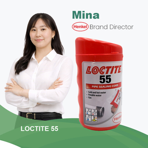 Henkel <span class=keywords><strong>Loctite</strong></span> <span class=keywords><strong>55</strong></span> Scellant pour tuyaux et raccords filetés à usage général - Product Image 1
