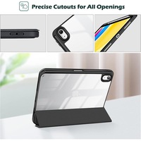 IPad 10.2 pouces 10e génération étui de protection ultra-mince-support magnétique et couverture de veille/réveil (modèles # A2696, A2757, A2777)