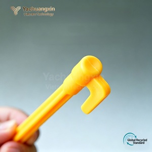 Piquet de tente en plastique jaune de 13 pouces de longueur pour le camping en plein air, utilisation toutes saisons - Product Image 3