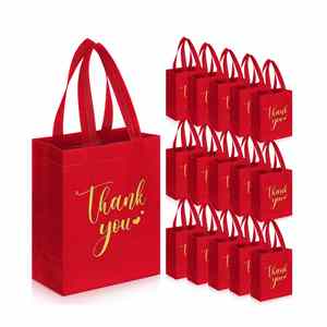 Sac cadeau personnalisé réutilisable, pliable, à prix abordable, en tissu polypropylène non tissé, pour mariage, demoiselle d'honneur - Product Image 1