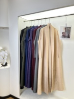 Abaya Musulmane ODM 2026 Grande Taille, Robe Plissée Imprimée Tendance Modeste avec Long Col Revers et Ceinture à Nouer