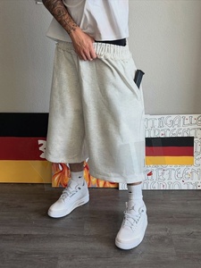 Custom 100% Cotton <strong>Baggy</strong> Blank Sweat Shorts <strong>Men</strong> Heavyweight Casual <strong>Joggers</strong> Knitted Loose <strong>Men's</strong> Long Shorts De Hombre - Product Image 2