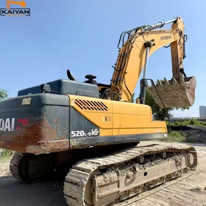 Excavadora de cadenas pesada usada HYUNDAI 520L-9VS de 52 toneladas, excavadora hidráulica original de Corea para minería en canteras - Product Image 3