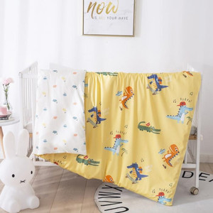 Super Soft Carton Dinosaur Baby Bed Juegos de edredón - Product Image 3