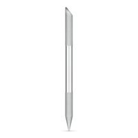 Râpe à pieds double face à long manche en verre nano pour manucure et pédicure, outil de suppression des callosités, design personnalisé, vente en gros, tendance