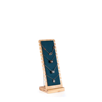 Présentoir à Bijoux Collier Pendentif en Bambou et Bois