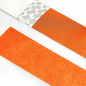 Pulsera de Tyvek Personalizada con Código QR y Logotipo, Brazalete de Papel Impermeable para Eventos y Fiestas, 19 x 250 mm - Product Image 1