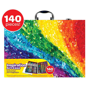 Boîte artistique de coloriage pour enfants, cadeau pour enfants, fournitures artistiques de collection 140 peinture sur toile - Product Image 5