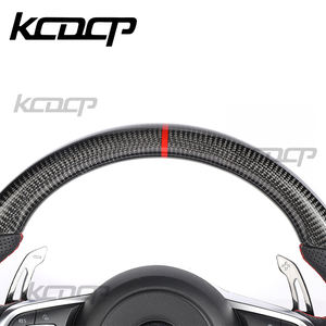 Ajuste para Volkswagen Golf6 MK6 MK5 <span class=keywords><strong>Polo</strong></span> CC GOLF 7 R GTE GTD <span class=keywords><strong>GLI</strong></span> actualización nueva MK7 GTI GTS R-Line dirección completa de fibra de carbono - Product Image 4