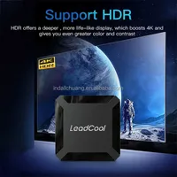 Meilleure box TV 4K Leadcool H313 2 Go 16 Go 2.4G Smart Android TV 10.0 Smart TV Box