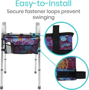 Muestra gratis Venta caliente Taiwán Perla recubierta muleta bolsa impermeable segura bolsa colorida ligera bolsa de almacenamiento muletas rotas - Product Image 4