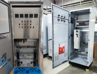Boîte de distribution en métal de support de plancher IP54 panneau de commande industriel de système de boîtier de baie d'armoire combiné de section de 9 plis