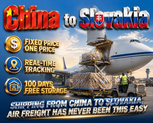 Transporte Aéreo de China a Eslovaquia a Través de DHL/UPS/DPD |   Envío Comercial Rápido Puerta a Puerta de 10 a 15 Días DDP con Seguro - Product Image 1