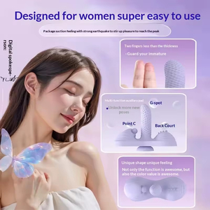 New Model Simulated Cushion Electric Dildo Multi-point Stimulation <b>Vibrating</b> Heating Features for Female Masturbator Adult - Product Image 3