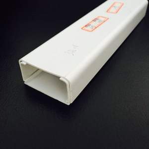 Venta al por mayor de vinilo de PVC sólido cubierta de cable de canal de pared de plástico - Product Image 2