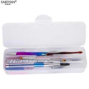 Hộp đựng dụng cụ làm móng hai lớp bằng nhựa, trống rỗng - Product Image 4