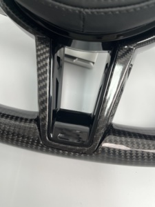 Venta Directa de Fábrica: <span class=keywords><strong>Volante</strong></span> de Cuero Negro para Toyota Corolla, Land Cruiser LC300, Mark X, LC200, Hiace, LC79, N80, N70 - Product Image 4