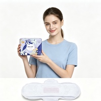 Serviettes hygiéniques OEM 260 mm pour flux abondant, haute absorption, en coton biologique, avec tailles personnalisées, pour usage quotidien – Fabricant