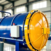 Autoclave industriel ignifuge pour bois – Cuve d'imprégnation résistante au feu pour le bois