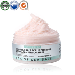 Nhãn Hiệu Riêng Tự Nhiên 3 Trong 1 Muối Biển Làm Sạch sâu Da Đầu Chà Hữu Cơ Bạc Hà Loại Bỏ Dầu Làm Mới Tóc Dầu Gội Đầu - Product Image 2