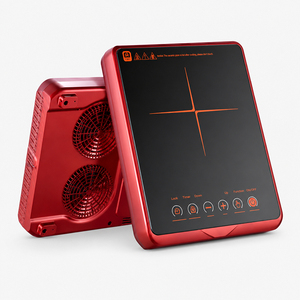 Table de cuisson à <span class=keywords><strong>induction</strong></span> domestique à chauffage rapide, panneau tactile intelligent, fonction de minuterie et de menu prédéfini, brûleur unique, modèle KI02026 - Product Image 2