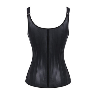 T-ลาเท็กซ์25-Bone ชุดกีฬากระชับสัดส่วนเสื้อกั๊กเอวแบบด้านพร้อมหัวเข็มขัดสำหรับผู้หญิงการสร้างรูปร่างด้านบนขนาด M - Product Image 4