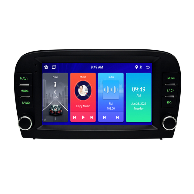 Android 15 Carplay BT for Mercedes-Benz SL R230 SL350 SL500 SL55 SL600 SL65 2001 2001 - 2005 Multimedia Car Player WIFi+4G