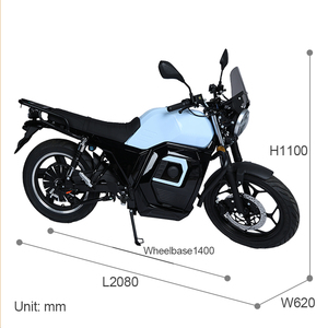 <b>72V</b> 60V Dirt Bike 200KM Long Range Motorcycle Lithium <b>Battery</b> Direct for Dults Delivery Fleet - Product Image 3