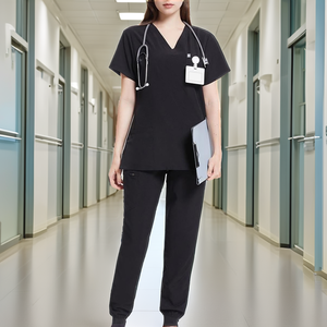 Uniformes de Enfermería Unisex Transpirables y Modernos de Tela Worsted para Uso Hospitalario, con Logotipo y Diseño Personalizados - Product Image 2