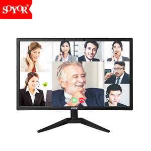 Monitor komputer PC Desktop FHD 19 inci, Monitor komputer Speaker 21.5 "23" 24 inci dengan Input 2 juta piksel untuk kantor - Product Image 1