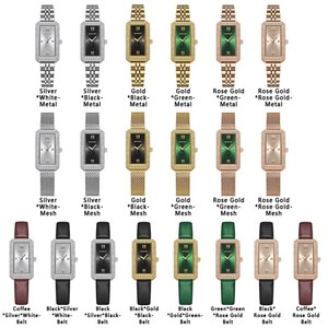 Montre à quartz carrée vintage Sanda 1122 pour femme, avec diamants, luxe léger, étanche, pour le quotidien - Product Image 3
