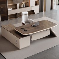 Mesa de Oficina Moderna Personalizada en Forma de L, Modular, de Madera Resistente y Ecológica