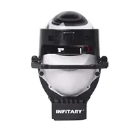 Infitary-lámpara antiniebla Universal para coche, proyector láser bi HD de 3 pulgadas, 9V, 12V, 30V, 55w, 60w, 2022