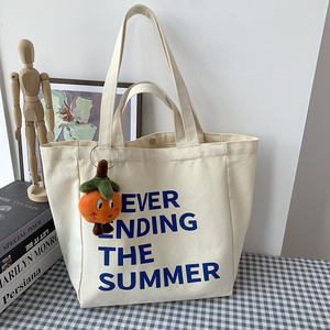 Nouveau sac en toile <span class=keywords><strong>français</strong></span> simple pour femme, sac à bandoulière artistique Harajuku Instagram avec fermoir magnétique, grande capacité, pour étudiante japonaise - Product Image 2