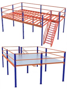 Sistema de Estanterías Metálicas Resistentes para Almacenes con Protección Anticorrosión, Instalación Encastrable, Estanterías Apilables Industriales Personalizadas - Product Image 1