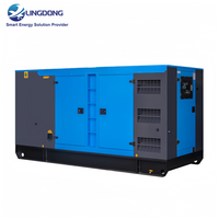 Groupe électrogène diesel silencieux de 350 kW à faible consommation de carburant, 400 kVA, type silencieux, Weichai WP13D440E310 pour l'irrigation agricole