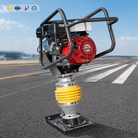 Offre Spéciale – Compacteur de Sol Électrique Industriel 220V/380V, Type Marteau Vibrant, pour la Construction Routière