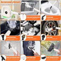 Nettoyeur vapeur électrique portable haute pression 1800W pour cuisine, salle de bain, joints, fenêtres, automobile et tissus d'ameublement