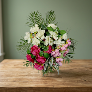 Artificial Silk <b>Flower</b> Radiant Garden Sheaf Modern Handmade <b>Wall</b> Arrangement - Product Image 3